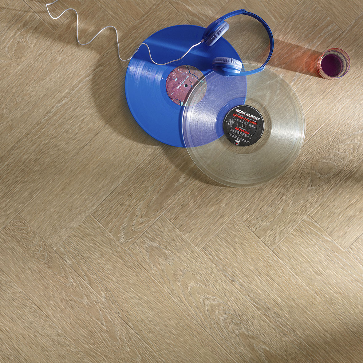 Floorify Rigid Vinyl Herringbone Planks Click - Buri